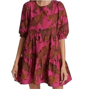 Farm Rio Magenta dress size small, so flattering!